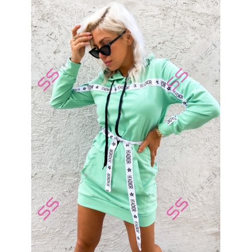 Mikinové šaty bez opasku! H´ADIOR+