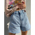 Dámske denim šortky+
