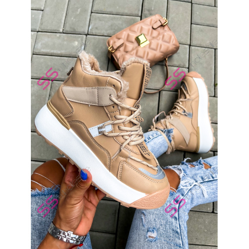 Zateplené platformové tenisky ZHENY-