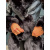 Koženková zimná bunda s kožušinkou EVINA*