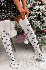 Vzorované nadkolienky GIMA+