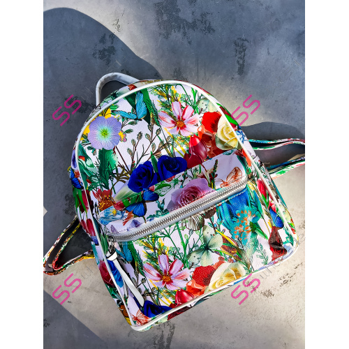 Kvetovaný ruksak LEYLA