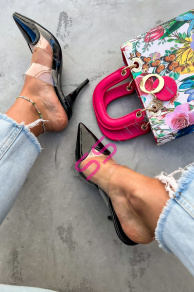 Transparentné sandále ALEXYS+