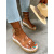 Transparentné sandále espadrilky NEISHA+
