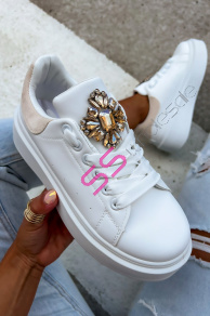 Tenisky zdobené kamienkami MARGY-