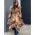 Koženková zimná bunda s kožušinkou MENODORA*