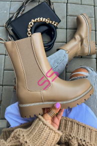 Členkové čižmy zdobené kamienkami PHOENIX+