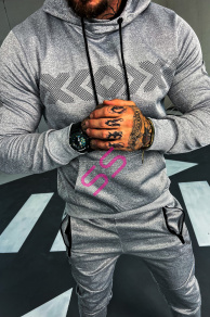 Pánska športová súprava s kapucňou+