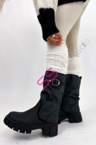 Čierne dámske čižmy EDITH+