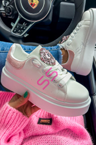 Tenisky zdobené kamienkami MARGY-