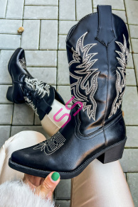 Dámske kovbojské čižmy JULINDA+