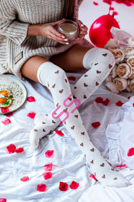 Biele dámske nadkolienky LOVE+