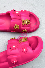 Gumené papuče zdobené medvedíkmi MAGGIE+