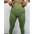 Army green elastické legíny+