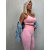 Baby pink elastické legíny+