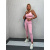 Baby pink elastické legíny+