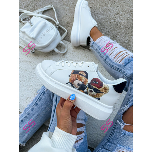 Dámske tenisky s medvedíkmi YOGI-