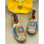 Farebné sandálové espadrilky LENORA+