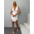 Elegantné biele dámske šaty LACEY+