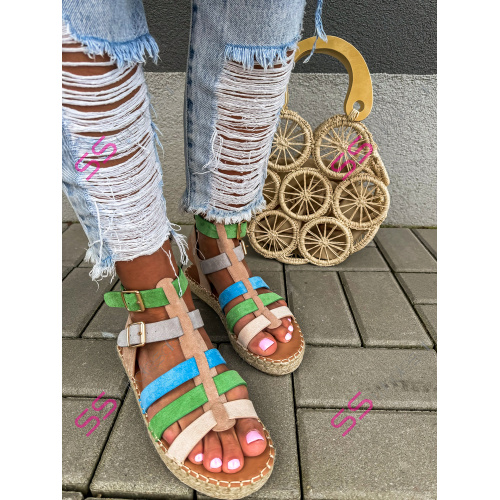 Farebné dámske sandále VENICE-