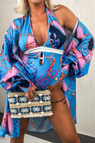 Jednodielne plavky s kaftanom MIRELA+