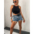 Čierny crop-top KORYN+