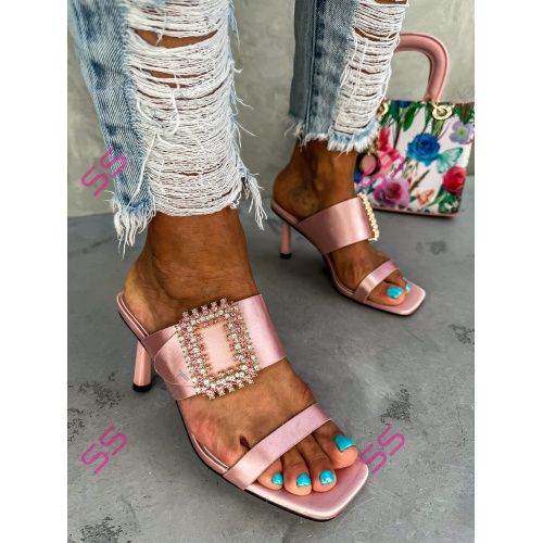 Elegantné saténové sandále FADILAH-