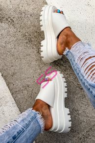 Šľapky na platforme IMAYA+