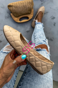 Balerínky so zlatými ozdobami KEYLA+