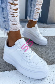 Biele dámske tenisky CILKA-