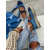 Denim sandálové espadrilky AMERICA-