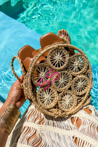 Prútená kabelka IVYNA-