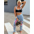 Roztrhané mom fit rifle zdobené kamienkami+