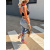 Roztrhané mom fit rifle zdobené kamienkami+