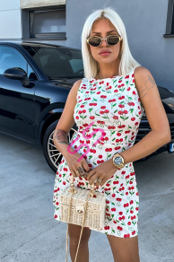 Dámske čerešničkové šaty SHURY+