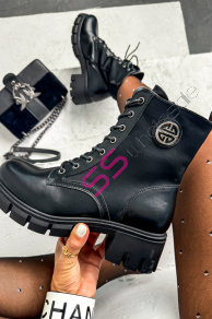 Šnúrovacie členkové čižmy ALICENT+