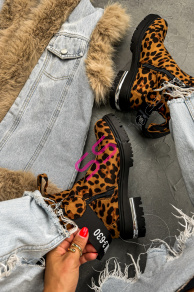 Členkové leopardie čižmy SKYLAR+