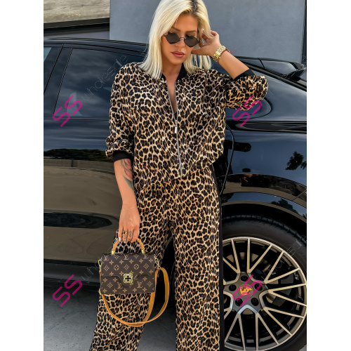 Športovo-elegantný leopardí komplet ANNIE+
