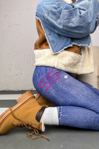 Šnúrovacie členkové čižmy CECILIA+