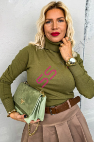 Army green rolák TIFFANY+