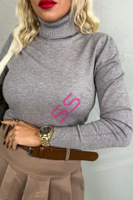 Sivý rolák TIFFANY+