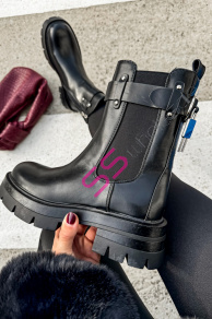 Členkové čižmy s ozdobou ALEYAH-