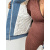 Prémium extravagantná denim bunda LELITA+