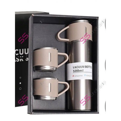 Darčeková sada termosky s 3 hrnčekmi - 500 ml