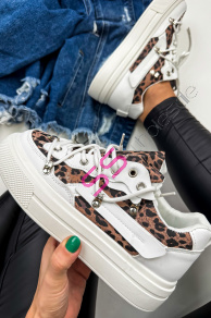 Leopardie dámske tenisky LEYNA-