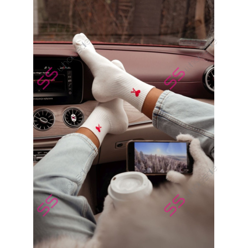 Ecru dámske ponožky ACE-