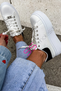 Platformové tenisky zdobené kamienkami ZELINA