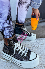 Platformové členkové tenisky SHELIA