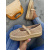 Krémové sandále v štýle espadrille MAPIYA