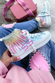 Pestrofarebné členkové tenisky RAINBOW